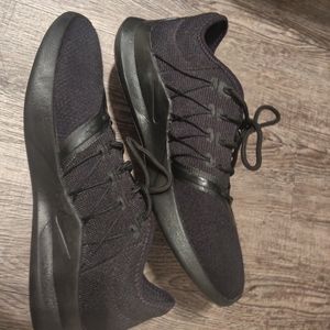 Nike black running shoes
